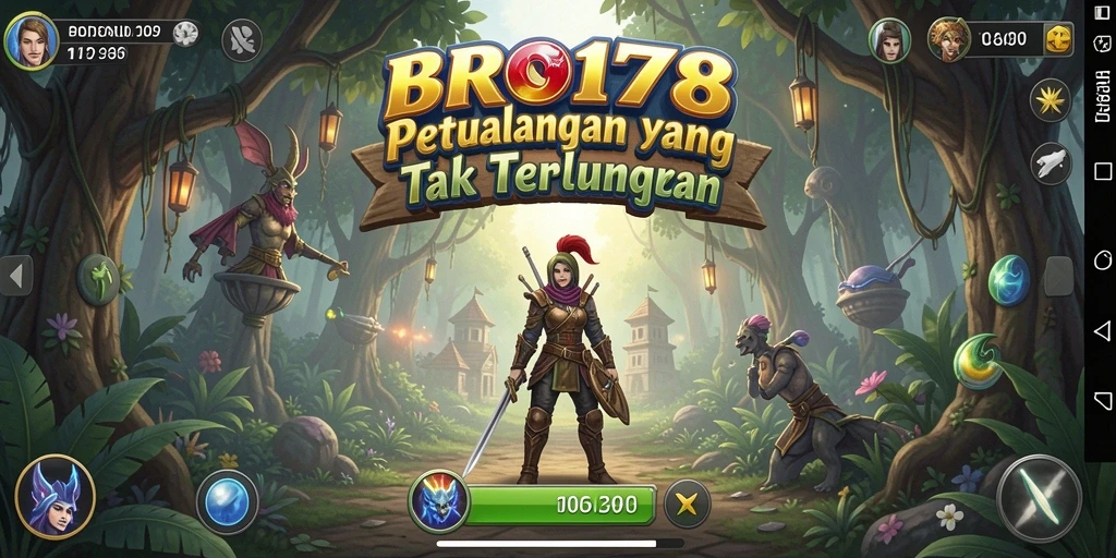 Tampilan screenshot BRO178 menampilkan aksi seru dari gameplay petualangan.