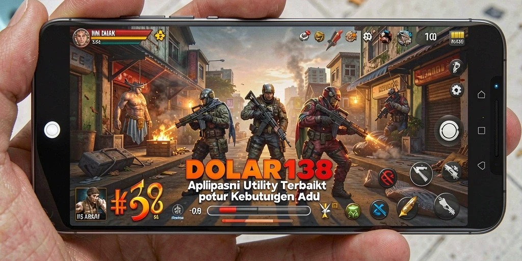 Screenshot utama DOLAR138 menunjukkan antarmuka aplikasi yang intuitif