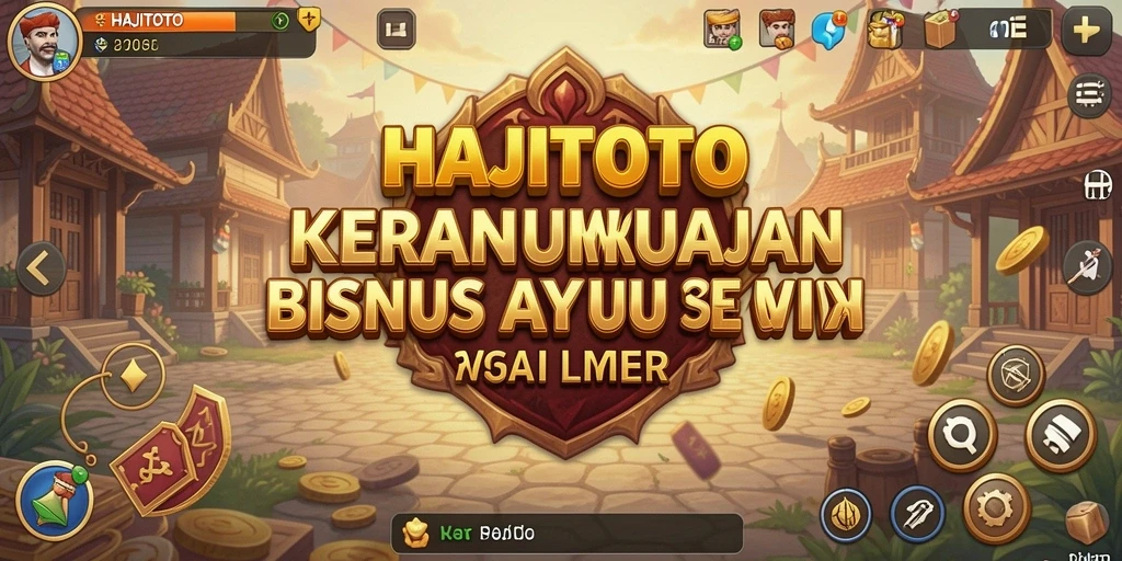 Tampilan gameplay Tycoon HAJITOTO yang menarik dan interaktif.
