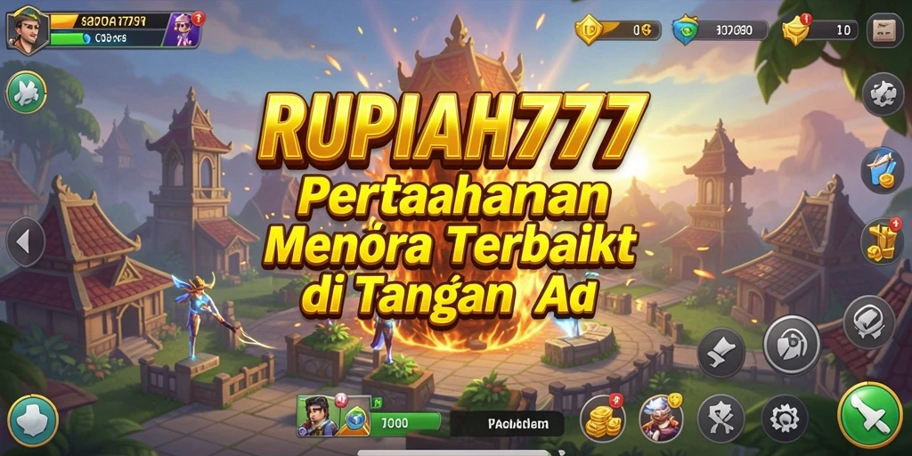 Gameplay seru RUPIAH777 dengan strategi Tower Defense yang menantang.